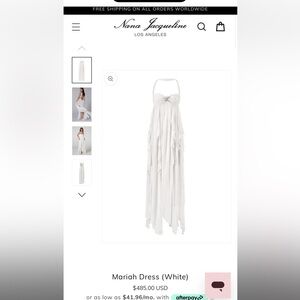 Nana Jacqueline Mariah Dress Size L